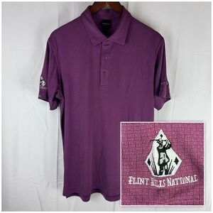 Dunning Golf Men's Purple Polo Shirt